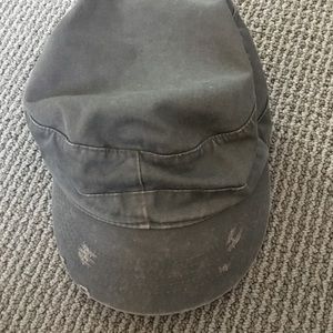 Alternative apparel distressed engineer hat